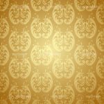 Abstract Cream Floral Background